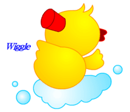 Tomo's Duck Ahiru-chan 2 (English) sticker #6544943