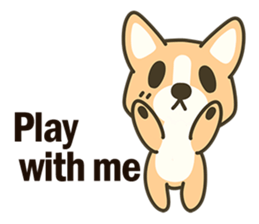 Little Corgi(Dog) sticker #6545085