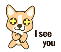 Little Corgi(Dog) sticker #6545094