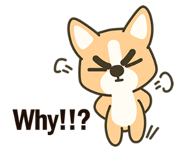 Little Corgi(Dog) sticker #6545097