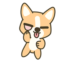 Little Corgi(Dog) sticker #6545098