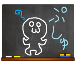 Black Board by gucchi 2 sticker #6545155