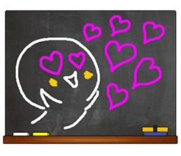 Black Board by gucchi 2 sticker #6545160