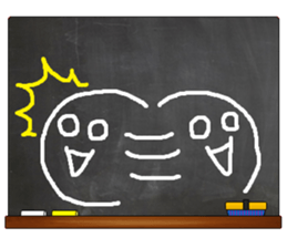 Black Board by gucchi 2 sticker #6545164