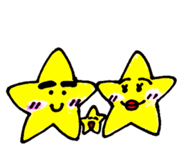 Star parent-child sticker #6546339