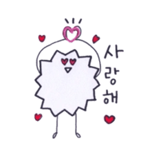 Ms. Chiku Chiku (Korean ver.) sticker #6547302