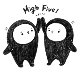 First of May Studio - Little Black sticker #6547310