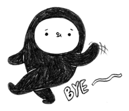 First of May Studio - Little Black sticker #6547311