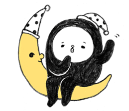 First of May Studio - Little Black sticker #6547317