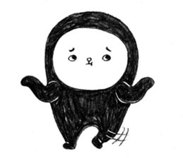 First of May Studio - Little Black sticker #6547319