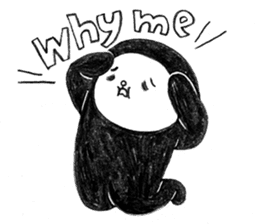 First of May Studio - Little Black sticker #6547321