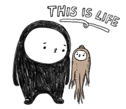 First of May Studio - Little Black sticker #6547323