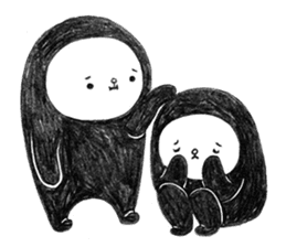 First of May Studio - Little Black sticker #6547325