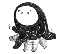 First of May Studio - Little Black sticker #6547328