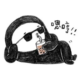 First of May Studio - Little Black sticker #6547338