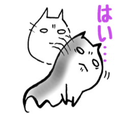 Gamer cat ghost 2 sticker #6547400