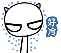 The white devil sticker #6547566