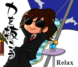 Mini advice to survive the life. sticker #6547797