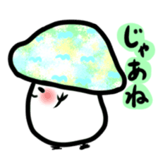 MOCHI MOCHI Mushrooms sticker #6547826
