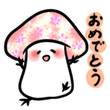 MOCHI MOCHI Mushrooms sticker #6547831
