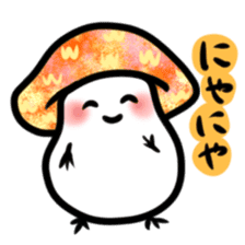 MOCHI MOCHI Mushrooms sticker #6547841