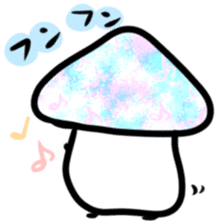 MOCHI MOCHI Mushrooms sticker #6547862