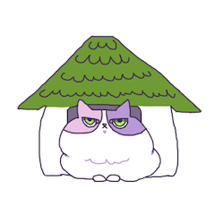 Cotton Candy Calico Cat