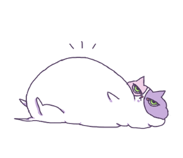 Cotton Candy Calico Cat sticker #6547898