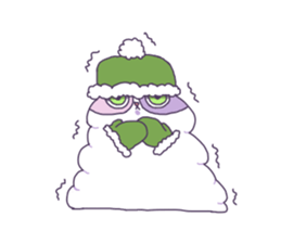 Cotton Candy Calico Cat sticker #6547902