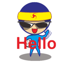 Volleyball people sticker #6548025