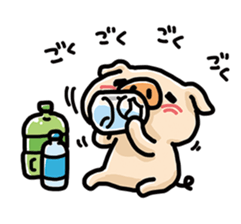 Love to eat. sticker #6548066