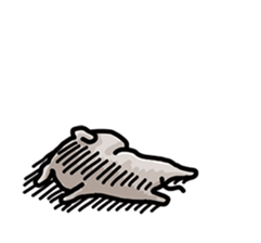 Love to eat. sticker #6548071