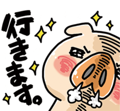 Love to eat. sticker #6548075