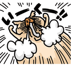 Love to eat. sticker #6548077