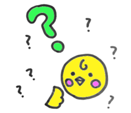 Cute chicks!! sticker #6548207