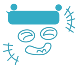 talk hair sticker #6548425