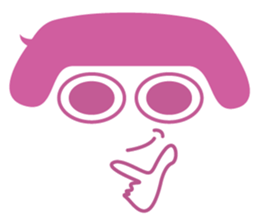 talk hair sticker #6548426