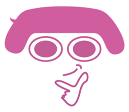 talk hair sticker #6548426