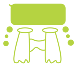 talk hair sticker #6548427