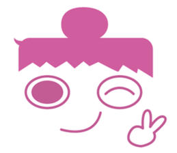 talk hair sticker #6548428