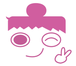 talk hair sticker #6548428