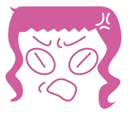 talk hair sticker #6548430