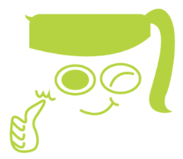 talk hair sticker #6548433