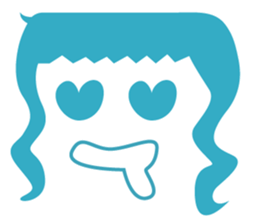 talk hair sticker #6548438