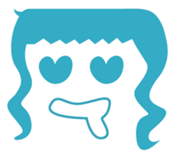 talk hair sticker #6548438