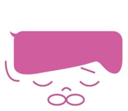 talk hair sticker #6548443