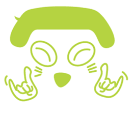 talk hair sticker #6548449