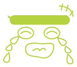 talk hair sticker #6548457