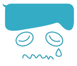 talk hair sticker #6548463