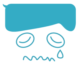 talk hair sticker #6548463